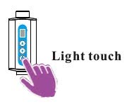 3W-os LED fényforrás Észre, hogy az AC/DC Sebészeti Vizsgálat Fényt KS-Q3B Mobil Típusú Belső Akkumulátor, Fehér Szín