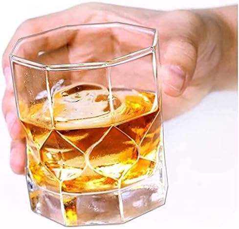 Whiskys Üveget Bor Palack Whisky Szemüveg, Kezében Robbant Whiskys Poharat, Régi Whiskys Poharat, Prémium Szemüvegek, Tökéletes