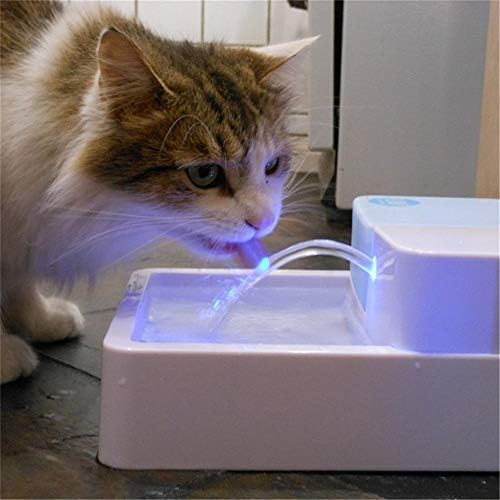 cjc 1.8 L LED Automatikus Pet Szökőkút LED 12V Pet Waterer Biztonságos itatót a Kutyák, Macskák