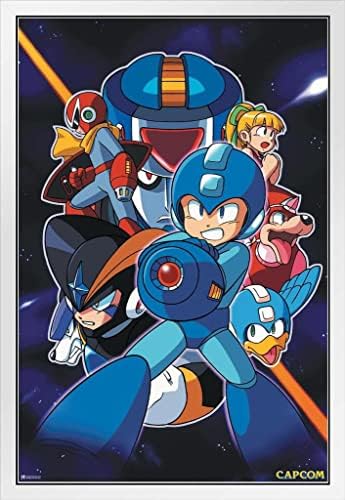 Mega Man Tér Háttérben, Videó, Játék, Videó Gamer Klasszikus Vintage Retro 90-es Játék MegaMan Capcom Legacy Collection Megaman 11 Mega Man
