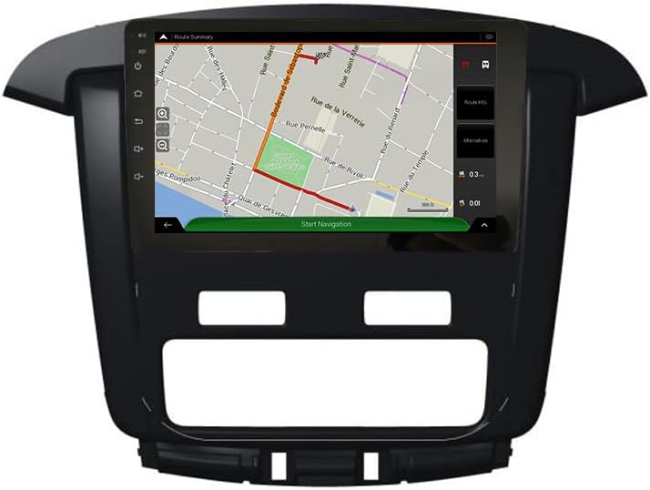 Android 10 Autoradio Autós Navigációs Sztereó Multimédia Lejátszó, GPS, Rádió, 2.5 D érintőképernyő forToyota Innova 2008-2014