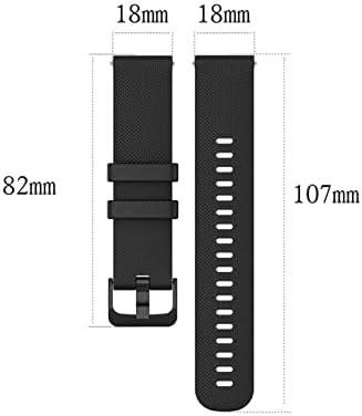 ILAZI 20mm Karkötőt a Csukló Pánt TicWatch E A Garmin Venu A Forerunner 645 Szilikon Smartwatch Watchband