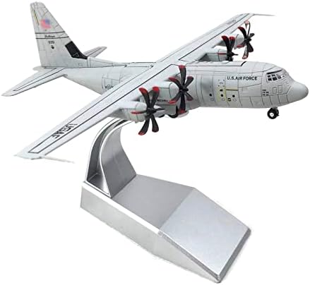 TECKEEN 1/200 Skála LÉGIERŐ C-130 Hercules szállító Repülőgép Modell Alufelni Modell Fröccsöntött Repülő Modell Gyűjtemény