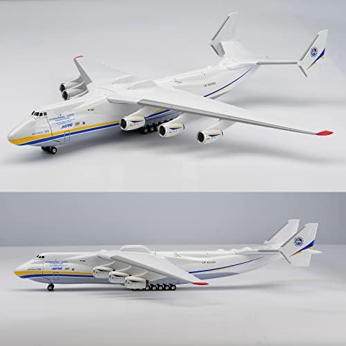 1:200 An-225 Antonov Gyanta Repülőgép Modell, Játék, 17 hüvelykes Ukrajna Festett Mriya Szállító Kijelző Modell Gépet Gyűjtemény