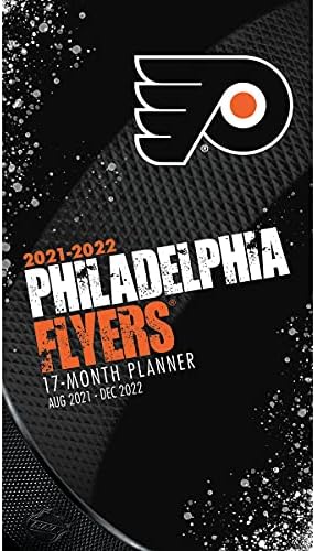 TURNER SPORT Philadelphia Flyers 2021-22 17 Hónapos Pocket Tervező (22998890605)