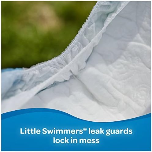 Huggies Little Úszók Eldobható Swimpants, Úszni, Pelenka, Közepes Méret, 18 Ct. (Pack 4)