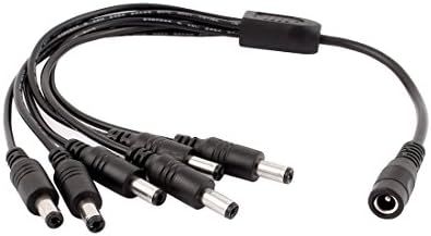 Aexit Egyetlen DC Audio & Video Kiegészítők, Női 6 DC Férfi 5,5 x 2,1 mm Hosszabbító Vezeték Csatlakozók & Adapterek CCTV Kamera
