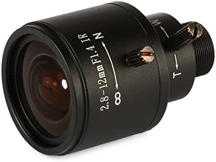 2.8-12 mm, 1/3, F1.4 CCTV Videó Vari-Fokális Zoom Objektív CCTV Biztonsági Kamera