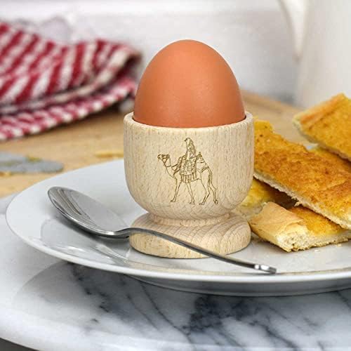 Azeeda 'Teve Rider' Fából készült tojástartó (EC00023037)