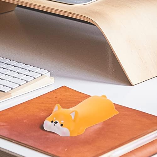 Tofficu Íróasztal Kiegészítők Laptop Kiegészítők csuklótámasz Aranyos Kutya csuklótámasz Rajzfilm Pad PU Többi Palm Ergonomikus