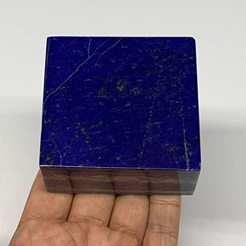 1.06 kg, 2.7, x2,.5x1.5, Természetes, Kezeletlen Lapis Lazuli Téglalap Alakú Csiszolt Drágakő, lakberendezés, Ajándék, Afganisztánból