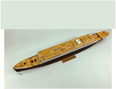 REELAK 3D Modell Tér Értelemben 1/400 Skála Fa Fedélzet Főiskola Titanic Hajó Modell Puzzle Vitorlás Téma Fél