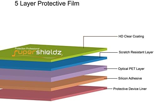 (6 darab) Supershieldz Célja a Sonim XP5s képernyővédő fólia, Nagy Felbontású Clear Pajzs (PET)