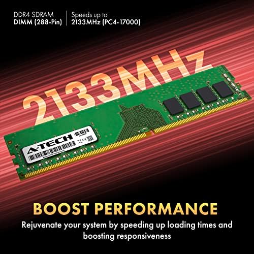 Egy-Tech 64 gb-os (4x16GB) DDR4 2133 MHz UDIMM PC4-17000 (PC4-2133P) CL15 DIMM 2Rx8 Non-ECC Desktop RAM Memória Modulok