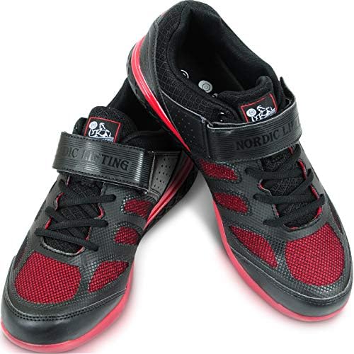 Kettlebell - 35 lb-Csomag Cipő Venja Méret 11 - Fekete, Piros