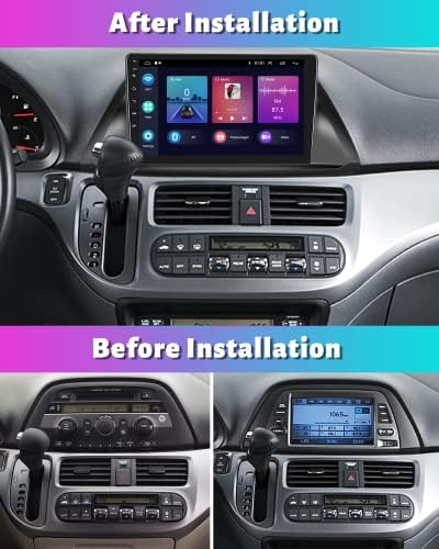 a Honda Odyssey 2005-2010 Rádió Android 11 Autó Sztereó Carplay Android Auto, 10.1 Hüvelykes Kapacitív érintőképernyő, Nagy