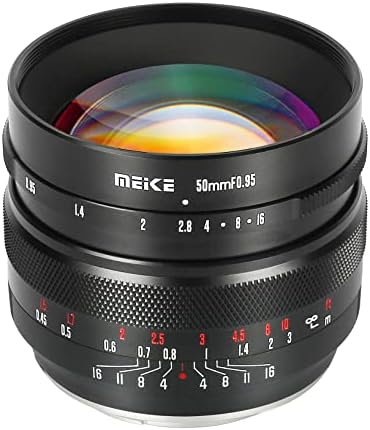 Meike 50mm F0.95 Nagy fényerejű, Széles Látószögű Objektív Kézi Fókusz Lencse Kompatibilis a Fujifilm X-Hegy tükör nélküli