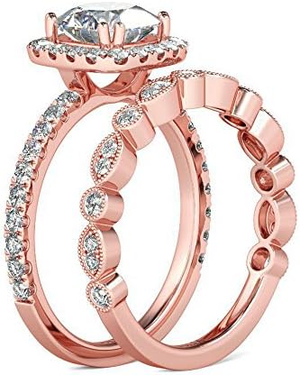 2023 Új Gyűrű Hölgy Eljegyzési Kiegészítők, Divat Meghatározott Cirkónium-oxid Kreatív Gyűrű 2-az-1-Gyűrű Gyűrűk Imádkozni Gyűrű