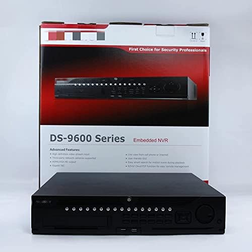 DS-96128NI-I16 Hálózati Videó Rögzítő Kompatibilis Hikvision IP Kamera 128 Csatorna 2-HDMI 16SATA NVR NEM HDD-MINKET is beleértve Verzió