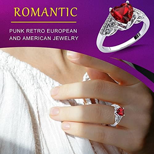 2023 Új Gyűrű 610 Gyűrű Ajándék Ékszer Nők Esküvői Alufelni Cirkon Méret Ujját Színes Gyűrűk Nyugodt Gyűrűk, Szorongás (Ezüst, 6)