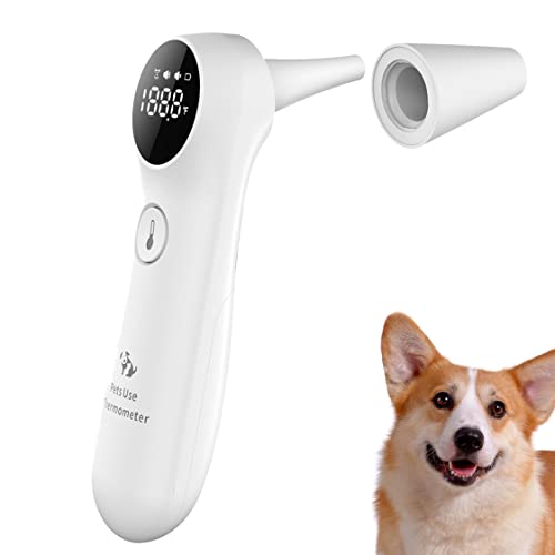 Kutya Fül Hőmérséklet Monitor, Pet-Infravörös Hőmérő Csak a Háziállatok, Intézkedés az 1 Második