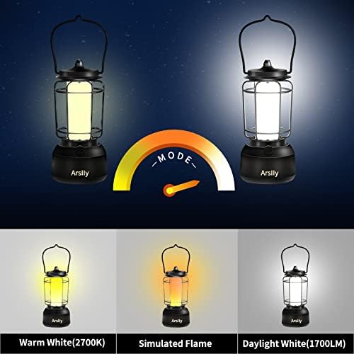 LED Elektromos Kemping Lámpás, Hordozható Újratölthető Lógó Lámpa, IPX4 Zseblámpa a Sürgősségi Hurrikán áramszünetet Haza Túlélő Készlet