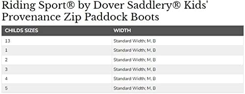 Dover Saddlery Lovaglás Sport Gyerekek Származási Zip Paddock Csizma