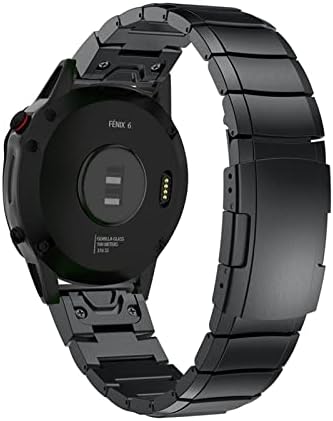 GXFCUK Watchband Szíj, A Garmin Fenix 7 7 X 7-ES 6 6X Pro 5 5XPlus 3HR gyorskioldó Rozsdamentes Acél Karóra Easyfit 26 20 22MM karkötő