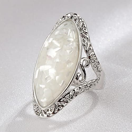 A nők Ígéret Gyűrű Vintage Gyűrű párja a Női Ékszer Ajándék Faragott Bohém Eljegyzési Gyűrűt a Nők Bohém Ékszerek Gyűrűk
