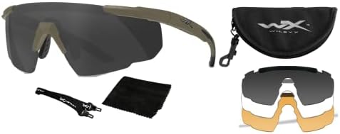 Wiley X Saber Speciális Fényképezési Szemüveg, ANSI Z87 Biztonsági Napszemüveg a Férfiak, mind a Nők, UV Szem Védelme Vadászat, Horgászat,