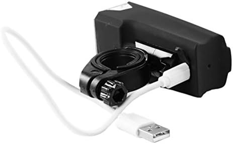 Abaodam A124 USB Újratölthető Szuper Fényes Fényszóró Első Lámpa MTB Este Lovaglás Tartozékok