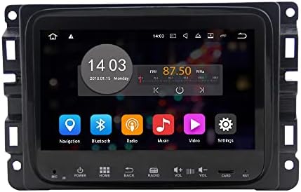 Android 10.0 Autós DVD-Lejátszó autórádió GPS Navigációs a Jeep Lázadó 2012-2014
