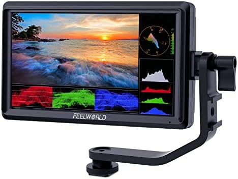FEELWORLD FW703, valamint FW568 V2 Kamera Mező DSLR Monitor Csomag