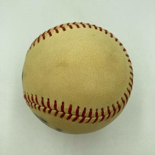 Gyönyörű Pite Traynor Egyetlen Aláírt Dedikált Baseball PSA DNS-COA-HOF - Dedikált Baseball