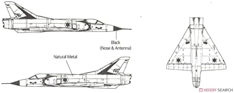 Akadémia 1:48 - Dassault Mirage IIIC