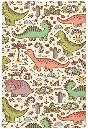 A dinoszauruszok Kiságy, Ágynemű, a Fiúk, Lányok Pack Játszani Lap Lélegző Mini regisztrálni Felszerelt Gyerekágy Lap Normál jászol, a Kisgyermek
