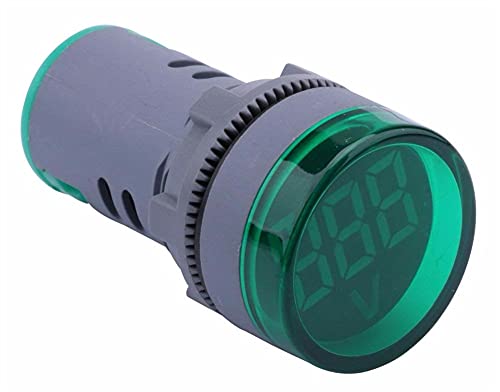 SJSW LED Kijelző Digitális Mini Voltmérő AC 80-500V Feszültség Mérő Mérő Teszter Voltos Monitor világítás (Szín : Piros)