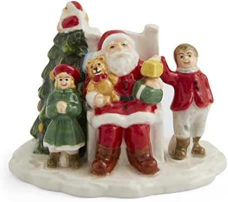 Spode – karácsonyfa Karácsonyi Falu a Mikulás a Gyerekek-2.5 Inch x 2 Inch Figura