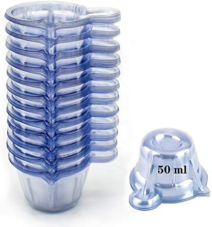 Cisture Vizelet Csésze, 120 Csomag Műanyag Eldobható Vizeletminta-Csészék Terhességi Teszt/Ovulációs Teszt/pH-Teszt (40 ml)