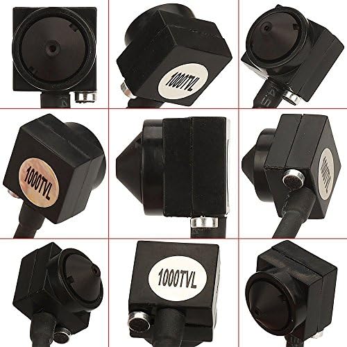 Vanxse® Hd CCTV Mini Kém Rejtett Kamera 1000tvl Rejtett Mini CCTV Megfigyelő Kamera(VS-TN007)
