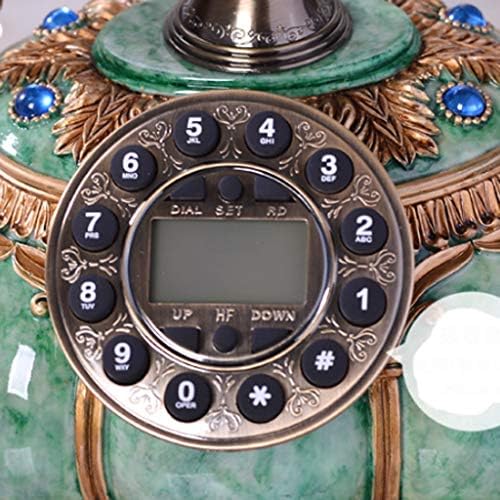 Telefon Retro Forgó Tárcsa Telefon Antik Vezetékes Kontinentális Telefon Telefon Dekoráció, Otthon Dekoráció