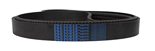 D&D PowerDrive RBX108-2 Cogged Sávos V Öv, Gumi