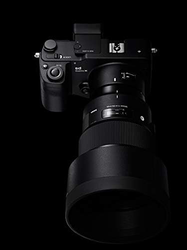 Sigma 259965 105mm f/1.4-16 Standard Fix Elsődleges Kamera Lencse, Fekete Sony E-Mount