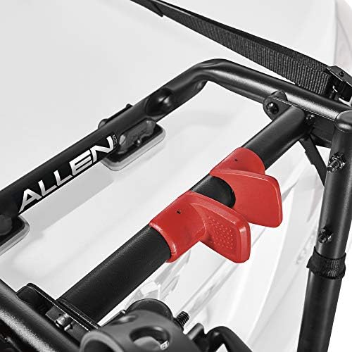 Allen Sport Premier 3-Kerékpár Csomagtartó Rack, Modell S103 (Fekete-piros)