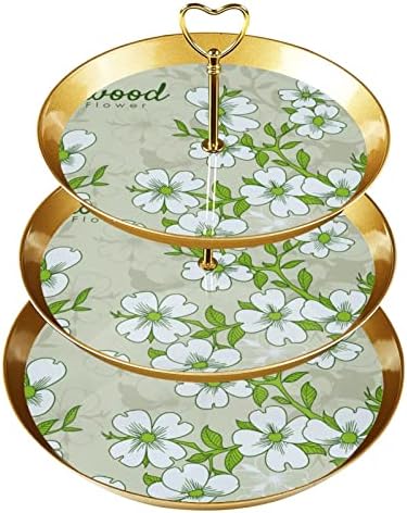Som Virág Három Alapvető Torta Állvány Gyümölcs Lemez Desszertek, Sütemények, Édesség, Gyümölcs Svédasztalos Állni az Esküvői