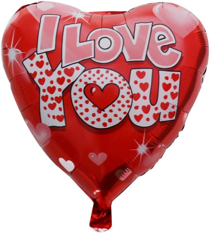 9Pcs Piros Szív a Szeretet Fólia Léggömb Kit Valentin-Nap/Esküvő Mariage Parti Dekoráció Szeretlek, Csók Ajkak, Lufi (szeretlek)