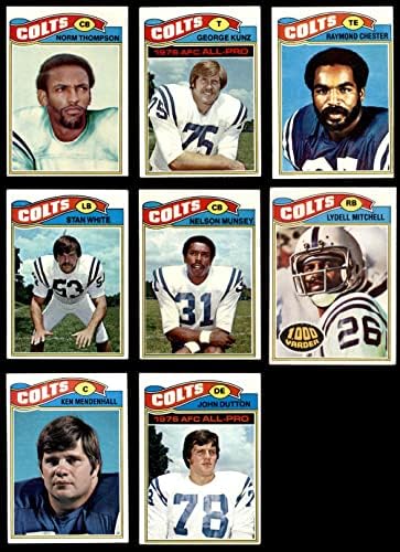 1977 Topps Baltimore Colts Csapat készen áll Baltimore Colts (Set) EX+ Colts