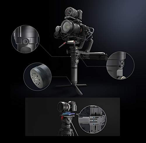 ZHIYUN Daru 2S [Pro] Kamera Gimbal Stabilizátor, 3-Tengelyes Kézi Szakmai Gimbal Stabilizátor a DSLR valamint a tükör nélküli