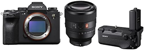 Sony Alpha 1 tükör nélküli Digitális Fényképezőgép Csomag FE 50mm f/1.2 G Mester Lencse, VG-C4EM Függőleges Tartás