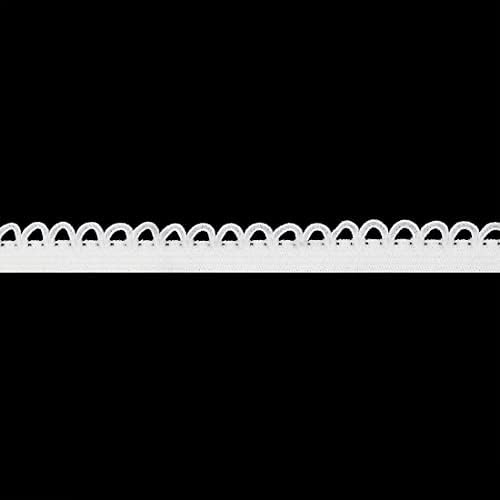 DIY PARK 5 Yard 3/8 10 mm Picot Hurok Dekoratív Fodros Csipke Szegéllyel Elastics Spandex Zenekar Fehérnemű Fehérnemű Ruha Varrás
